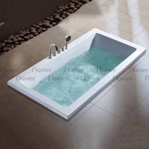 Bồn Tắm Xây Âm Sàn Hình Chữ Nhật Navier NV-BTA05