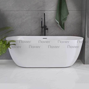 Bồn Tắm Nằm Acrylic Viền Mỏng Cao Cấp Navier NV-1503M
