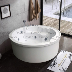 Bồn Tắm Tròn Massage Cao Cấp Navier NVB-2321